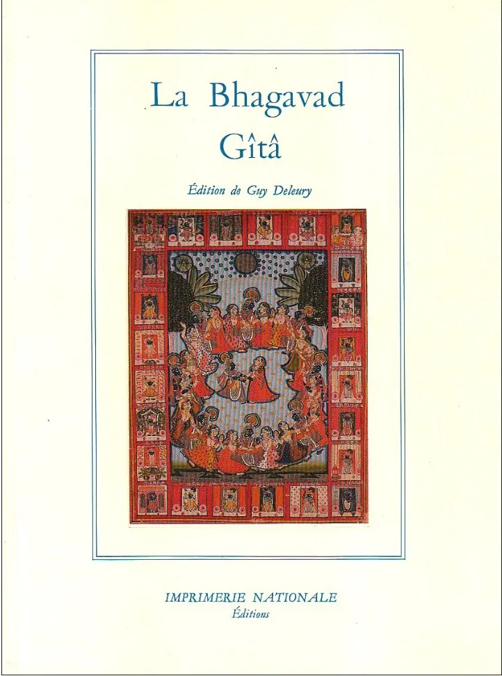 La Bhagavad Gita - Spiritualités Vivantes - Albin Michel 1970